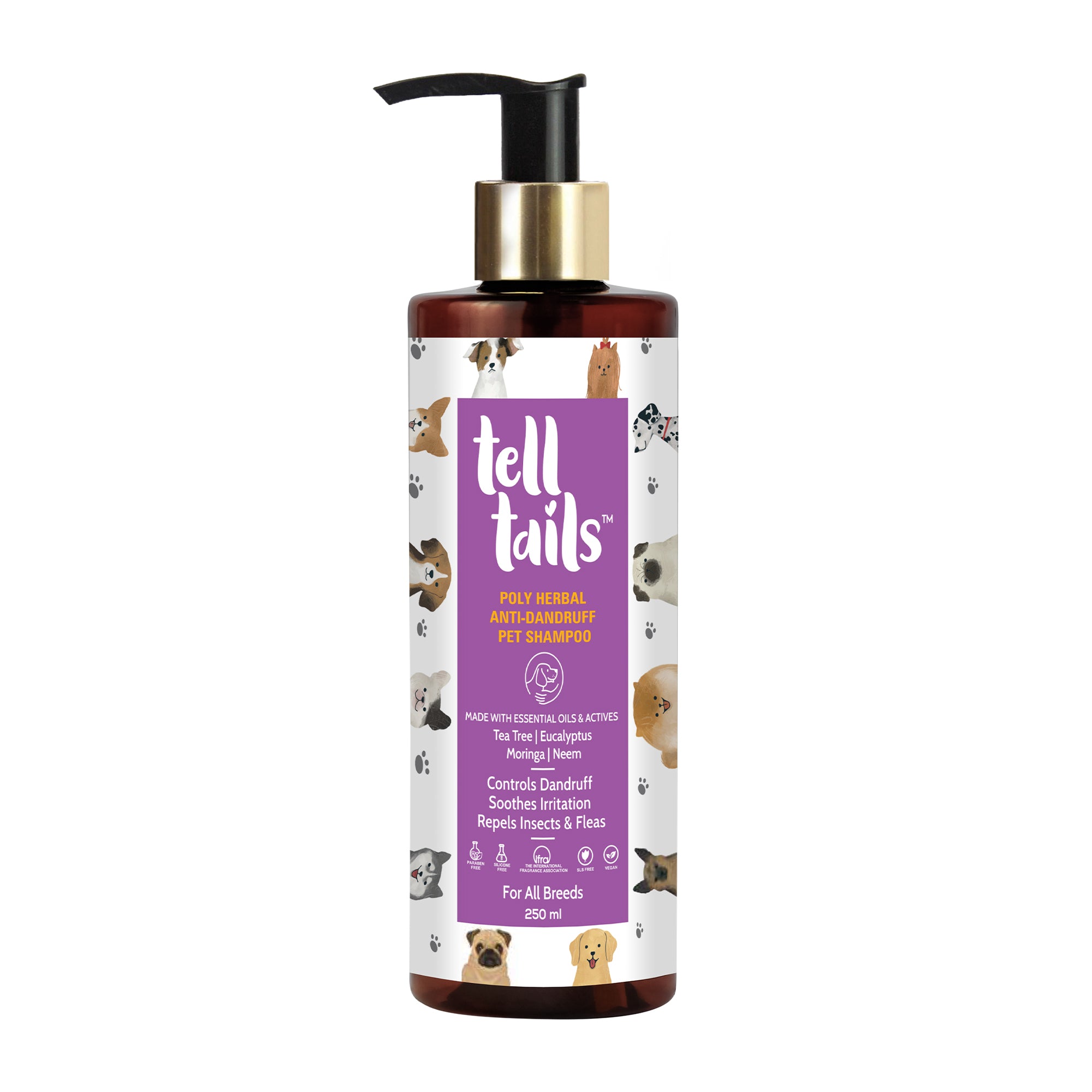 Poly Herbal Anti-Dandruff Pet Shampoo