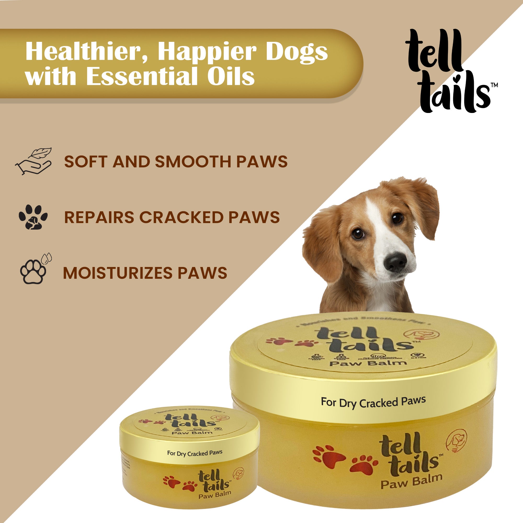 TELLTAILS Winter Combo | Paw Balm & Waterless Dog Shampoo